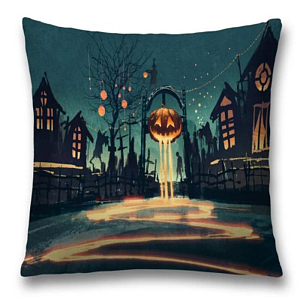 Подушка Halloween Alleyway