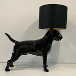 Лампа COLLECTION OF DOGS с абажуром Бультерьер варинант исполнения - 9 | Loft Concept в Ульяновске