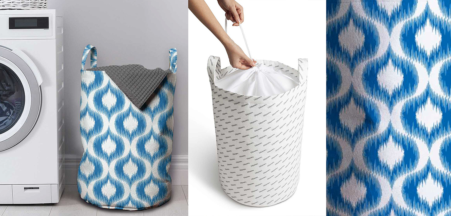 Корзина Blue Ornament Basket Корзина Blue Ornament Basket - Loft-Concept в Ульяновске
