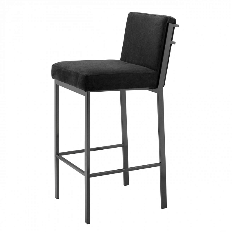 Барный стул Eichholtz Bar Stool Scott Bronze Черный Темная бронза Барный стул Eichholtz Bar Stool Scott Bronze Черный Темная бронза в Ульяновске | Loft Concept