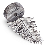 Статуэтка Metal Flowers античная платина варинант исполнения - 2 | Loft Concept в Ульяновске