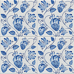 Плитка с узором Сердце варинант исполнения - 1 | Loft Concept в Ульяновске