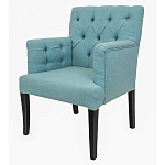 Кресло Addison Chic Armchair blue flax варинант исполнения - 3 | Loft Concept в Ульяновске