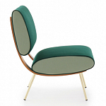 Дизайнерское кресло без подлокотников Gio Ponti ROUND D.154.5 Armchair варинант исполнения - 3 | Loft Concept в Ульяновске