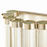 Бра настенное высокое из стеклянных трубочек Gladia варинант исполнения - 6 | Loft Concept в Ульяновске