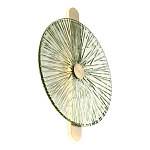 Бра с круглым стеклянным плафоном Gingham варинант исполнения - 5 | Loft Concept в Ульяновске