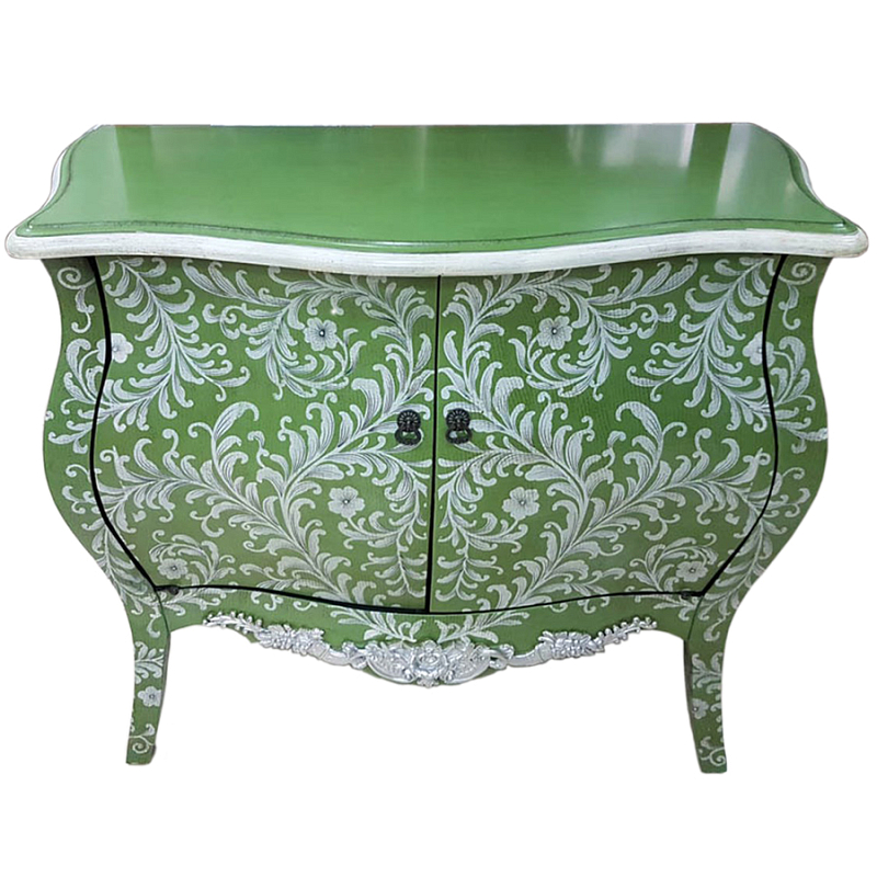 Комод White and Green Lace Зеленый Белый Комод White and Green Lace Зеленый Белый в Ульяновске | Loft Concept