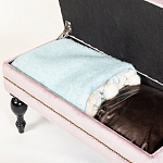 Мягкая банкетка с зоной для хранения Casket Dusty Rose варинант исполнения - 5 | Loft Concept в Ульяновске