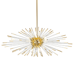 Дизайнерский светильник с лучами Morning Sun Chandelier Gold варинант исполнения - 3 | Loft Concept в Ульяновске