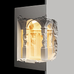 Встраиваемый в стену гипсовый светильник под покраску с колоннами и арками в античном стиле Antiquity Athena варинант исполнения - 1 | Loft Concept в Ульяновске