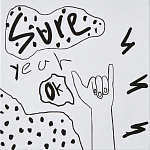 Плитка с узором Граффити 3 варинант исполнения - 3 | Loft Concept в Ульяновске