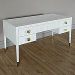 Письменный стол с 4-мя ящиками Elsa Dreams White варинант исполнения - 1 | Loft Concept в Ульяновске