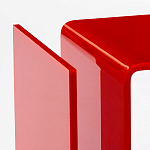 Дизайнерский кофейный стол Poltronova T01 Red Coffee Table варинант исполнения - 7 | Loft Concept в Ульяновске