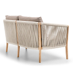 Дизайнерский уличный диван из массива дерева BOBOLI Sofa варинант исполнения - 5 | Loft Concept в Ульяновске