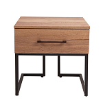 Тумба прикроватная с ящиком в стиле лофт Urban Style Space варинант исполнения - 3 | Loft Concept в Ульяновске