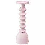 Подсвечник фигурный розовый Bright Accent 36 см варинант исполнения - 1 | Loft Concept в Ульяновске