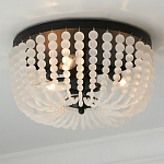 Потолочный светильник круглый с стеклянными бусинами Uniformity варинант исполнения - 2 | Loft Concept в Ульяновске