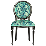 Стул из натурального бука Ikat Pattern бирюзовый варинант исполнения - 1 | Loft Concept в Ульяновске