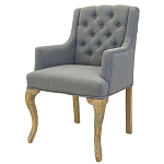 Кресло Mason Classical Armchair grey flax варинант исполнения - 3 | Loft Concept в Ульяновске