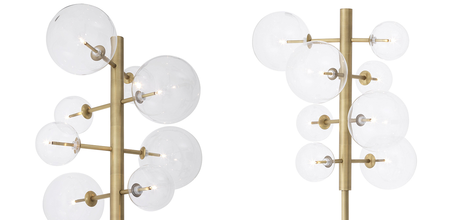 Торшер Eichholtz Floor Lamp Argento Торшер Eichholtz Floor Lamp Argento - Loft-Concept в Ульяновске