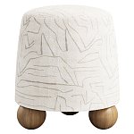 Пуф Wakonda ножки с деревянными шариками  варинант исполнения - 1 | Loft Concept в Ульяновске