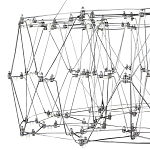 Люстра с тонкой металлической конструкцией цвета хром Quasar варинант исполнения - 4 | Loft Concept в Ульяновске