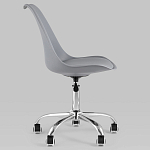 Офисный стул на металлическом основании EGGERY Grey пластик варинант исполнения - 2 | Loft Concept в Ульяновске