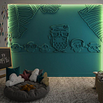 Барельеф OWLS варинант исполнения - 3 | Loft Concept в Ульяновске