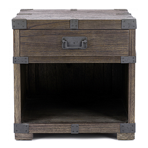 Прикроватная тумба Restoration Hardware Heirloom Silver