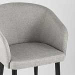 Мягкое кресло на металлических ножках Shaggy Grey варинант исполнения - 6 | Loft Concept в Ульяновске