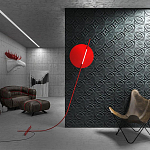 Гипсовая 3D Панель M-37 варинант исполнения - 2 | Loft Concept в Ульяновске