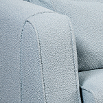 Диван Seldon с мягкими подушками голубое букле варинант исполнения - 2 | Loft Concept в Ульяновске