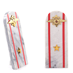Сувенир Погон МВД из натурального камня мрамор Souvenir Epaulets варинант исполнения - 5 | Loft Concept в Ульяновске