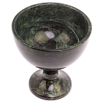 Конфетница из натурального камня змеевик Candy Bowl варинант исполнения - 2 | Loft Concept в Ульяновске