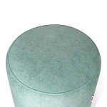 Пуф мятный велюр на металлическом основании Golden Belt варинант исполнения - 2 | Loft Concept в Ульяновске