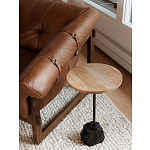 Двухместный диван Duncan винтажная коричневая кожа варинант исполнения - 7 | Loft Concept в Ульяновске