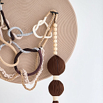 Круглое Дизайнерское Панно Дюна Round Panel Dune варинант исполнения - 1 | Loft Concept в Ульяновске