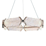 Люстра кольцевая с текстурным природным рисунком IceFlame варинант исполнения - 9 | Loft Concept в Ульяновске