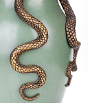 Фарфоровая ваза с декоративными змеями Eden Garden варинант исполнения - 4 | Loft Concept в Ульяновске