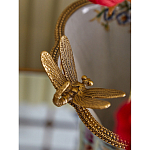 Ваза со стрекозой из фарфора с бронзовыми элементами Paradise Dragonfly варинант исполнения - 6 | Loft Concept в Ульяновске