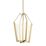  Подвесной светильник золотого цвета в форме фонаря Kichler варинант исполнения - 4 | Loft Concept в Ульяновске