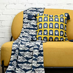 Чехол на подушку с двусторонним принтом и кисточками Ophelia Grove варинант исполнения - 5 | Loft Concept в Ульяновске