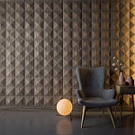 Гипсовая 3D панель с принтографией PM-104 варинант исполнения - 3 | Loft Concept в Ульяновске