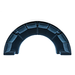 Дизайнерский модульный диван AUGUSTO Sofa варинант исполнения - 5 | Loft Concept в Ульяновске