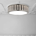 Потолочный светильник с гофрированным абажуром цвета графит Millennium варинант исполнения - 2 | Loft Concept в Ульяновске