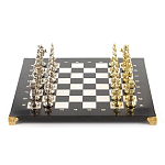 Шахматы Ренессанс с доской из натурального мрамора Decorative Thematic Chess варинант исполнения - 1 | Loft Concept в Ульяновске