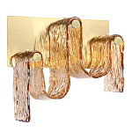 Бра волнистой формы из фактурного стекла Big Wave варинант исполнения - 5 | Loft Concept в Ульяновске