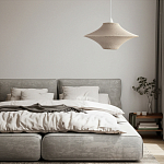 Подвесной вязаный бежевый светильник «Звезда Востока 01» варинант исполнения - 3 | Loft Concept в Ульяновске