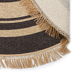 Ковер из комбинированного состава с узором Circles of goodness варинант исполнения - 4 | Loft Concept в Ульяновске