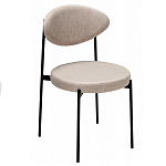 Стул металлический с мягкой спинкой и сиденьем Alfie Chair варинант исполнения - 4 | Loft Concept в Ульяновске